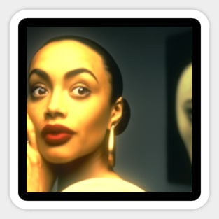 Sade 90s retro Sticker